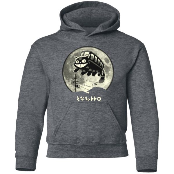 Stuffed Totoro - Cat Bus in The Sky Hoodie for Kid-Apparel, Hoodie, My Neighbor Totoro, Stuffed Totoro