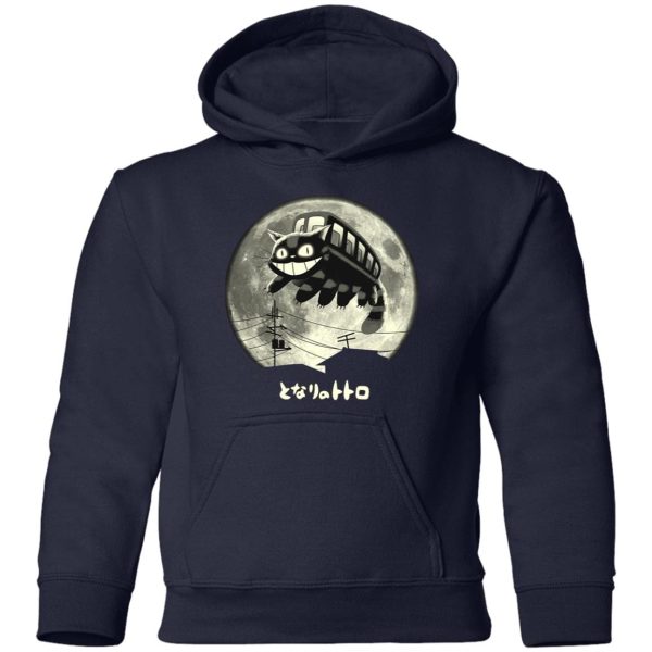 Stuffed Totoro - Cat Bus in The Sky Hoodie for Kid-Apparel, Hoodie, My Neighbor Totoro, Stuffed Totoro