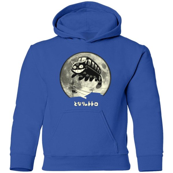 Stuffed Totoro - Cat Bus in The Sky Hoodie for Kid-Apparel, Hoodie, My Neighbor Totoro, Stuffed Totoro