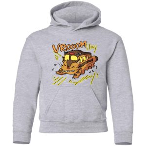 Totoro Catbus - My Neighbor Totoro – Cat Bus Hoodie for Kid-Apparel, Hoodie, My Neighbor Totoro, Totoro Catbus