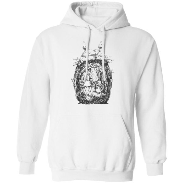 Casa Mas Grande De Totoral - My Neighbor Totoro – Mei and Sastuki in the Forest Hoodie-Apparel, Casa Mas Grande De Totoral, Hoodie, My Neighbor Totoro