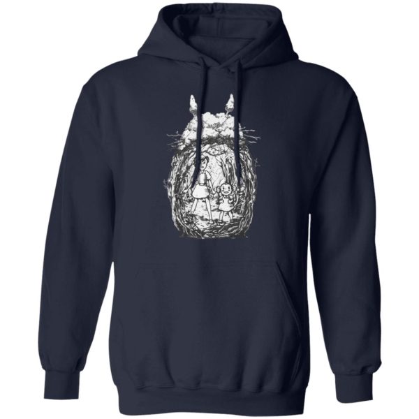 Casa Mas Grande De Totoral - My Neighbor Totoro – Mei and Sastuki in the Forest Hoodie-Apparel, Casa Mas Grande De Totoral, Hoodie, My Neighbor Totoro