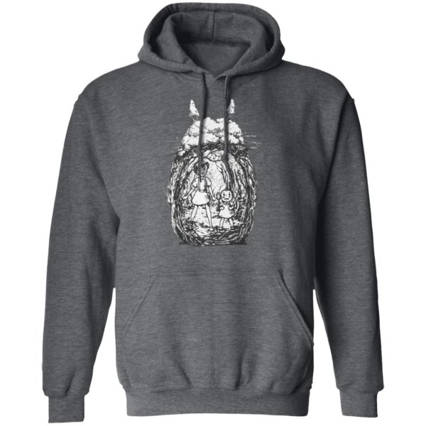 Casa Mas Grande De Totoral - My Neighbor Totoro – Mei and Sastuki in the Forest Hoodie-Apparel, Casa Mas Grande De Totoral, Hoodie, My Neighbor Totoro