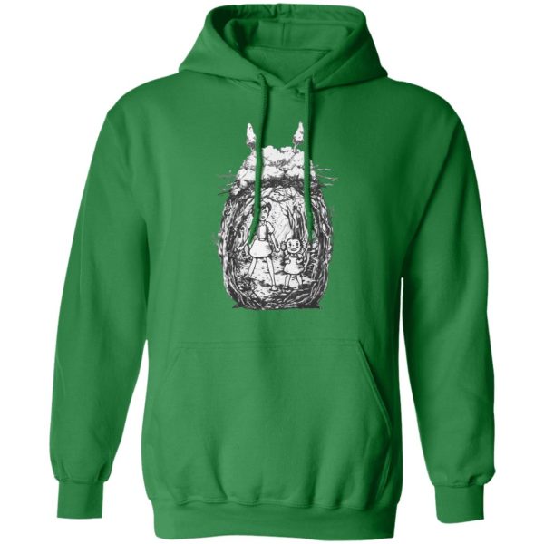 Casa Mas Grande De Totoral - My Neighbor Totoro – Mei and Sastuki in the Forest Hoodie-Apparel, Casa Mas Grande De Totoral, Hoodie, My Neighbor Totoro