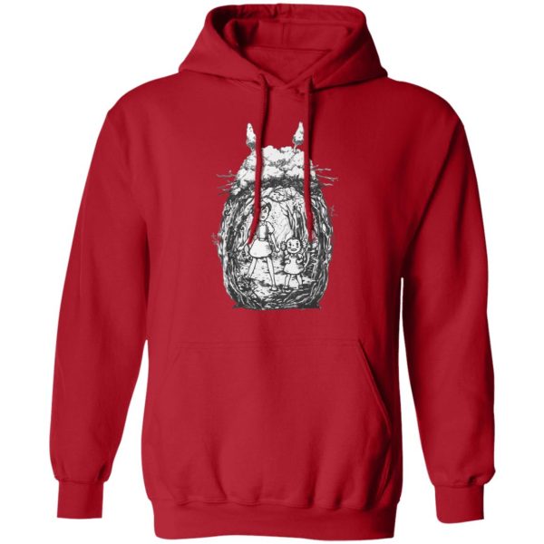 Casa Mas Grande De Totoral - My Neighbor Totoro – Mei and Sastuki in the Forest Hoodie-Apparel, Casa Mas Grande De Totoral, Hoodie, My Neighbor Totoro