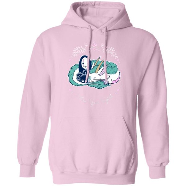 Elden Ring Have Mercy For The Spirited Away Shamans - Spirited Away – No Face and Haku Dragon Hoodie-Apparel, Elden Ring Have Mercy For The Spirited Away Shamans, Hoodie, kaonashi, no face, Spirited Away