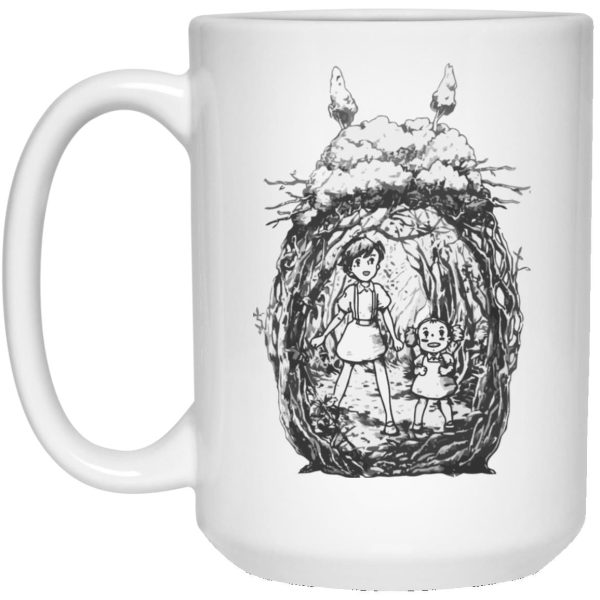 Watch Totoro - My Neighbor Totoro – Mei and Sastuki in the Forest Mug-House Decor, Mug, My Neighbor Totoro, Watch Totoro