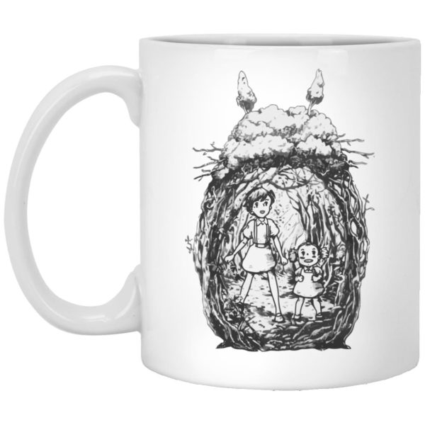 Watch Totoro - My Neighbor Totoro – Mei and Sastuki in the Forest Mug-House Decor, Mug, My Neighbor Totoro, Watch Totoro