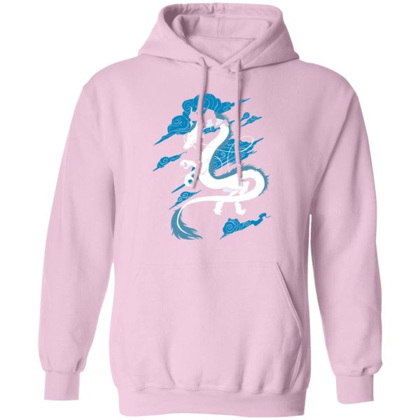 Spirited Away Soot Sprites - Spirited Away – Sen Riding Haku Dragon Hoodie-Apparel, Hoodie, Spirited Away, Spirited Away Soot Sprites