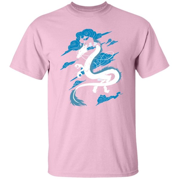 Spirited Away 2 - Spirited Away – Sen Riding Haku Dragon T Shirt-Apparel, Spirited Away, Spirited Away 2, Tshirt