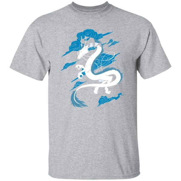 Spirited Away 2 - Spirited Away – Sen Riding Haku Dragon T Shirt-Apparel, Spirited Away, Spirited Away 2, Tshirt