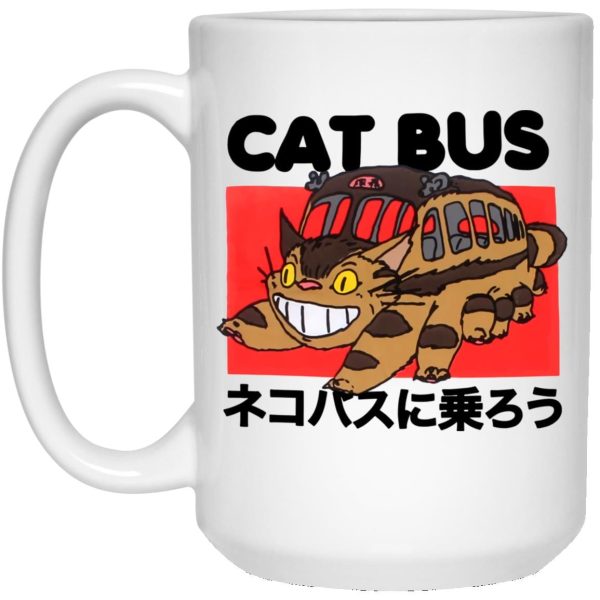 My Neighbor Totoro Cast - My Neighbor Totoro Cat Bus Mug-Accessories, House Decor, Mug, My Neighbor Totoro, My Neighbor Totoro Cast