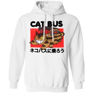 Cat Bus Totoro - My Neighbor Totoro Cat Bus Hoodie-Apparel, Cat Bus Totoro, Hoodie, My Neighbor Totoro