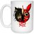 Princess Mononoke Mask & Wolf Mug 15Oz