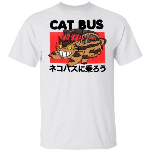 My Neighbor Totoro Cat Bus - My Neighbor Totoro Cat Bus T shirt-Apparel, My Neighbor Totoro, My Neighbor Totoro Cat Bus, Tshirt