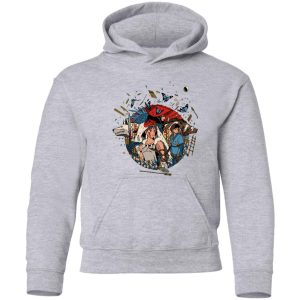 Princess Mononoke Forest Spirit - Princess Mononoke Kokyo Hoodie for Kid-Apparel, Hoodie, princess mononoke, Princess Mononoke Forest Spirit