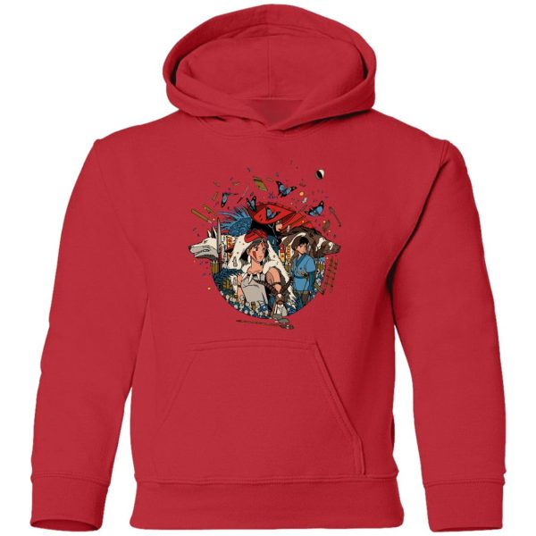 Princess Mononoke Forest Spirit - Princess Mononoke Kokyo Hoodie for Kid-Apparel, Hoodie, princess mononoke, Princess Mononoke Forest Spirit