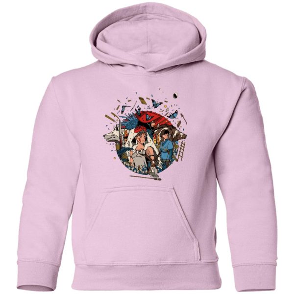 Princess Mononoke Forest Spirit - Princess Mononoke Kokyo Hoodie for Kid-Apparel, Hoodie, princess mononoke, Princess Mononoke Forest Spirit