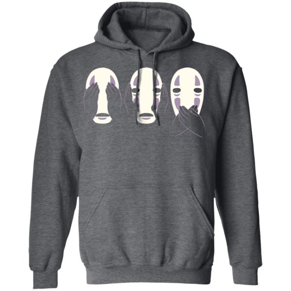 Spirited Away Cast English - Kaonashi No Face Hoodie-Apparel, Hoodie, kaonashi, no face, Spirited Away, Spirited Away Cast English