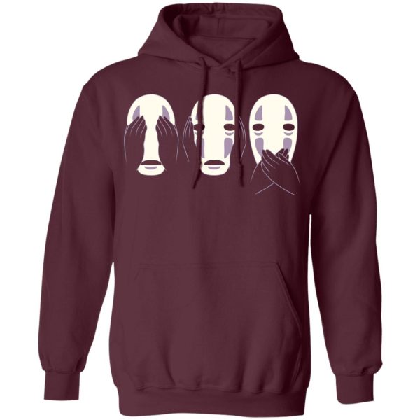 Spirited Away Cast English - Kaonashi No Face Hoodie-Apparel, Hoodie, kaonashi, no face, Spirited Away, Spirited Away Cast English