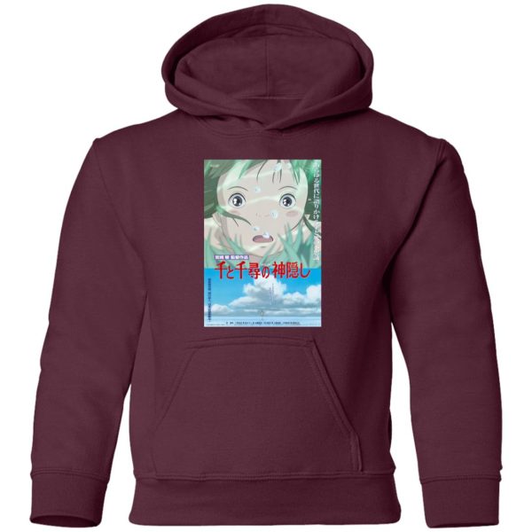 Spirited Away Wallpaper - Spirited Away Poster Hoodie for Kid-Apparel, Hoodie, Spirited Away, Spirited Away Wallpaper