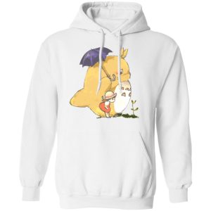 Dai-totoro - Umbrella Totoro and Mei Hoodie-Apparel, Dai-totoro, Hoodie, My Neighbor Totoro