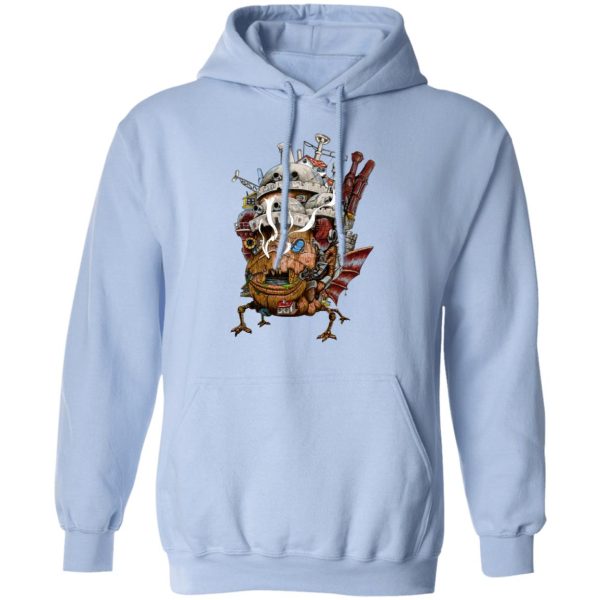 Howl's Moving Castle Music Sheet Piano - Howl’s Moving Castle – Smoking Hoodie-Apparel, Hoodie, Howl's Moving Castle, Howl's Moving Castle Music Sheet Piano