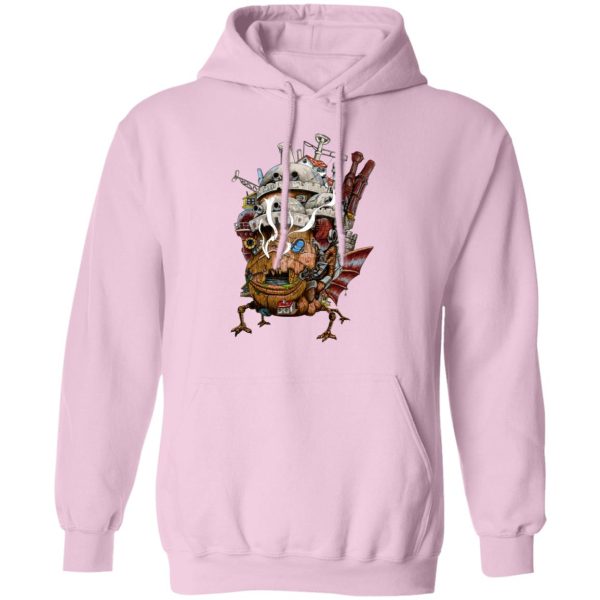 Howl's Moving Castle Music Sheet Piano - Howl’s Moving Castle – Smoking Hoodie-Apparel, Hoodie, Howl's Moving Castle, Howl's Moving Castle Music Sheet Piano