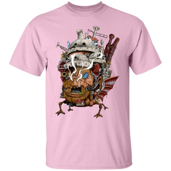 Sheet Music Howl's Moving Castle - Howl’s Moving Castle – Smoking T Shirt-Apparel, Howl's Moving Castle, Sheet Music Howl's Moving Castle, Tshirt