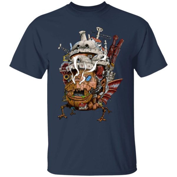 Sheet Music Howl's Moving Castle - Howl’s Moving Castle – Smoking T Shirt-Apparel, Howl's Moving Castle, Sheet Music Howl's Moving Castle, Tshirt