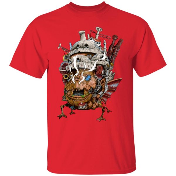 Sheet Music Howl's Moving Castle - Howl’s Moving Castle – Smoking T Shirt-Apparel, Howl's Moving Castle, Sheet Music Howl's Moving Castle, Tshirt