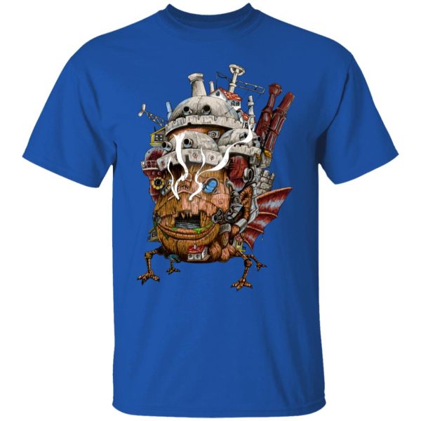 Sheet Music Howl's Moving Castle - Howl’s Moving Castle – Smoking T Shirt-Apparel, Howl's Moving Castle, Sheet Music Howl's Moving Castle, Tshirt