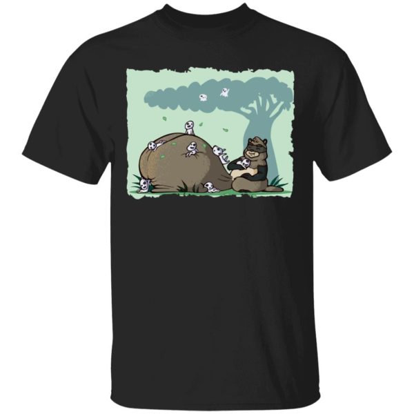 Pom Poko and the Tree Spirits T Shirt-Apparel, Tshirt