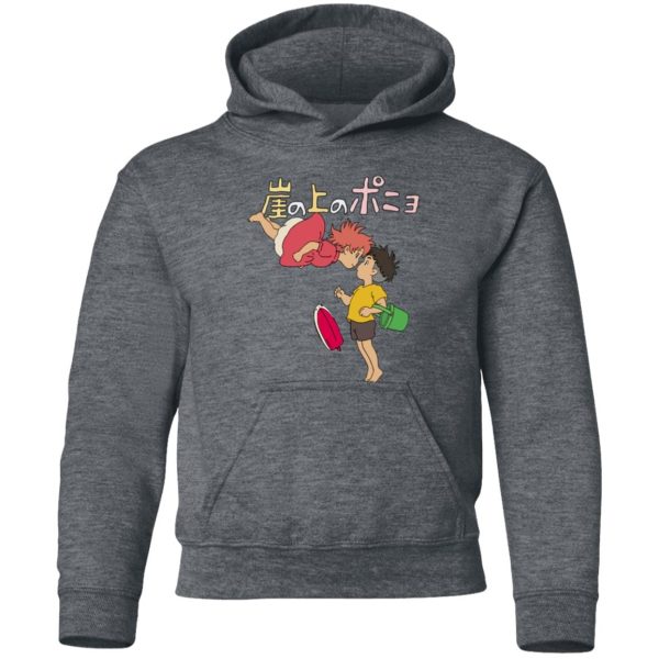 Ponyo Cast - Ponyo on the Cliff by the Sea Hoodie for Kid-Ponyo Cast