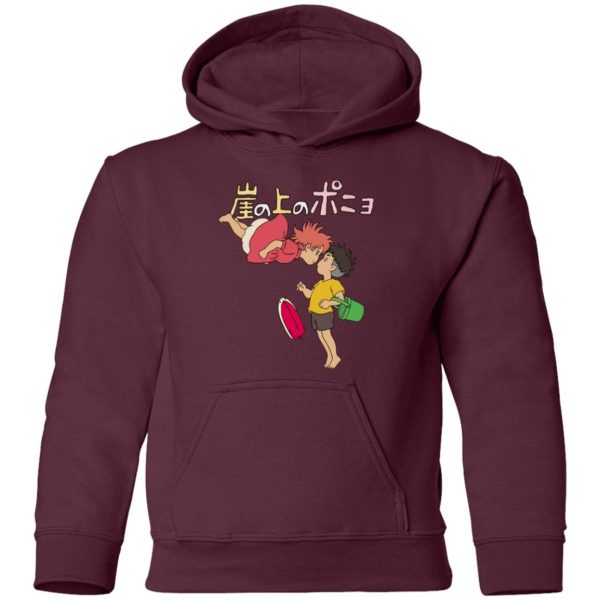 Ponyo Cast - Ponyo on the Cliff by the Sea Hoodie for Kid-Ponyo Cast