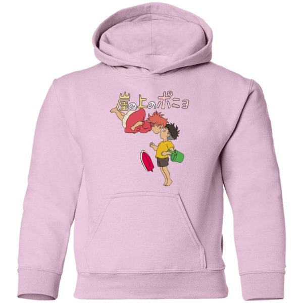 Ponyo Cast - Ponyo on the Cliff by the Sea Hoodie for Kid-Ponyo Cast