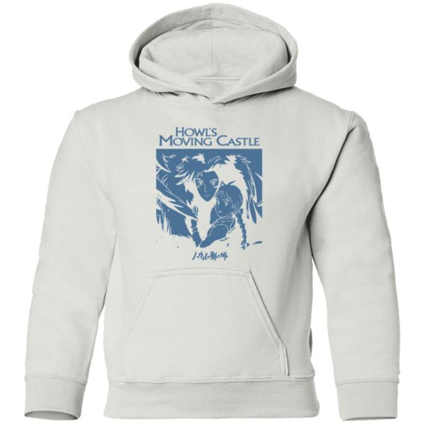 Howl's Moving Castle Howl Character Analysis - Howl’s Moving Castle Black & White Hoodie for Kid-Howl's Moving Castle Howl Character Analysis