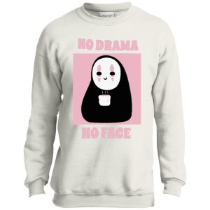 Spirited Away Soot Sprites - No Drama, No Face Sweatshirt for Kid-Spirited Away Soot Sprites