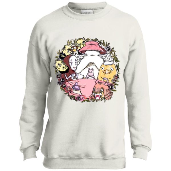 Spirited Away Online - Spirited Away No Face Tea Time Sweatshirt for Kid-Spirited Away Online