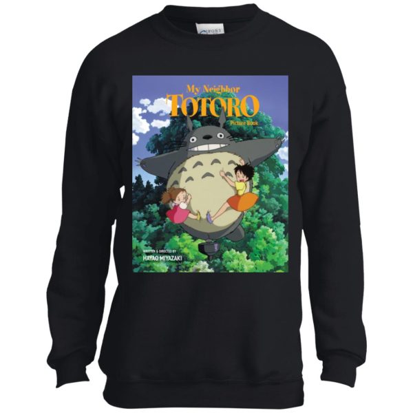 Totoro Plush - My Neighbor Totoro On The Tree Sweatshirt for Kid-Totoro Plush