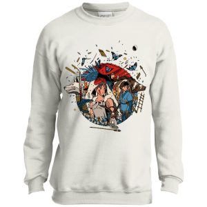 Princess Mononoke Ashitaka - Princess Mononoke Kokyo Sweatshirt for Kid-Princess Mononoke Ashitaka