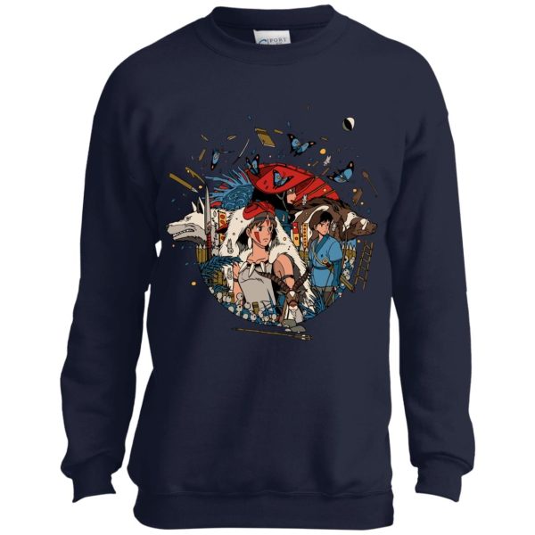 Princess Mononoke Ashitaka - Princess Mononoke Kokyo Sweatshirt for Kid-Princess Mononoke Ashitaka