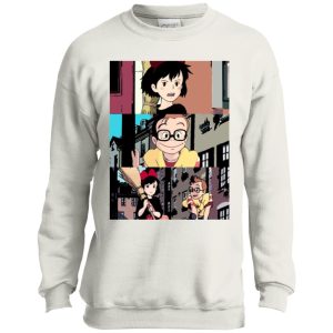 Cats Name In Kiki's Delivery Service - Kiki’s Delivery Service Tower Collage Sweatshirt for Kid-Cats Name In Kiki's Delivery Service