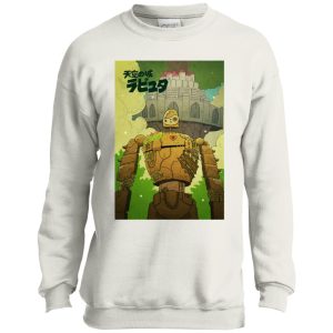 Laputa Castle In The Sky - Laputa Castle in the Sky Robot Warrior Sweatshirt for Kid-Laputa: Castle in the Sky