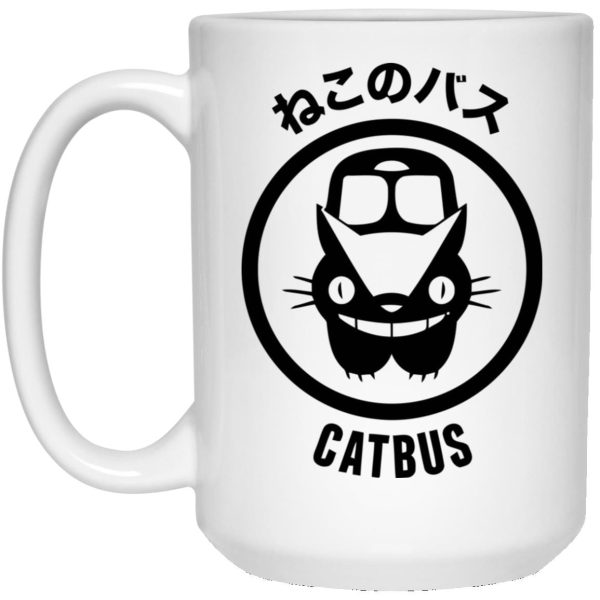 Totoro Backpack - My Neighbor Totoro – Cat Bus Logo Mug-Accessories, House Decor, Mug, My Neighbor Totoro, Totoro Backpack