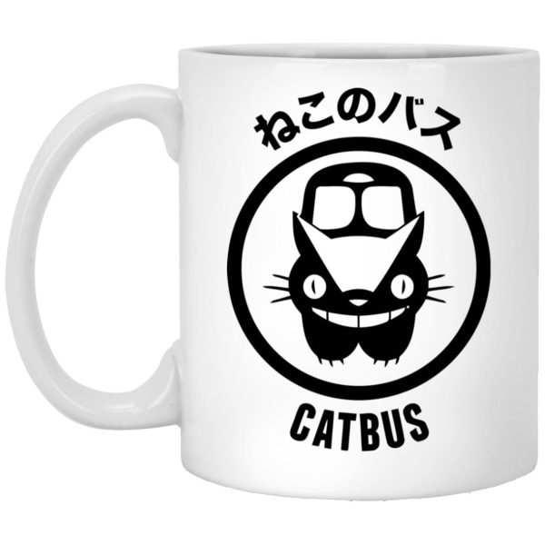 Totoro Backpack - My Neighbor Totoro – Cat Bus Logo Mug-Accessories, House Decor, Mug, My Neighbor Totoro, Totoro Backpack