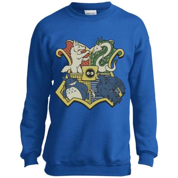 My Neighbor Totoro Japanese - Studio Ghibli Characters As Hogwarts House Sweatshirt for Kid-My Neighbor Totoro Japanese