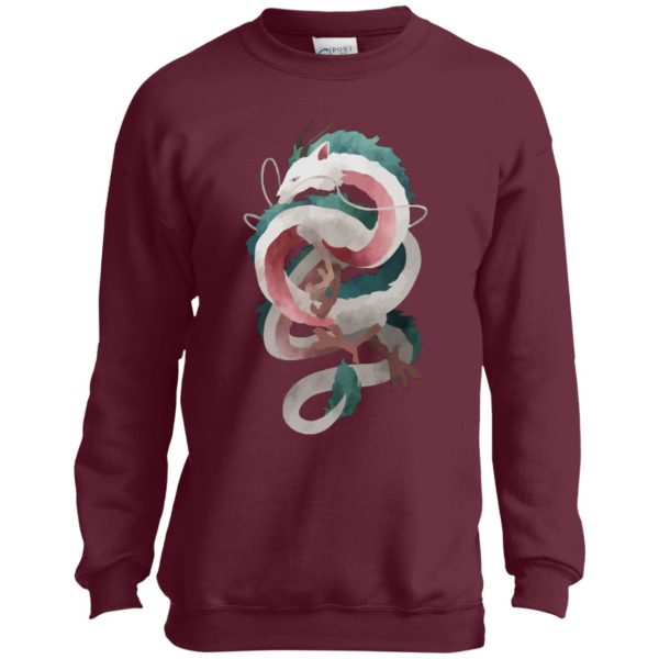 Miyazakis Spirited Away - Spirited Away – Haku Dragon Sweatshirt for Kid-Miyazakis Spirited Away