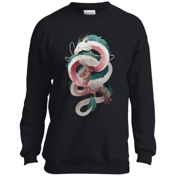 Miyazakis Spirited Away - Spirited Away – Haku Dragon Sweatshirt for Kid-Miyazakis Spirited Away