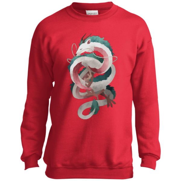 Miyazakis Spirited Away - Spirited Away – Haku Dragon Sweatshirt for Kid-Miyazakis Spirited Away